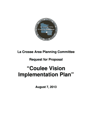 Coulee Vision Implementation Plan - La Crosse Area Planning ... - lapc