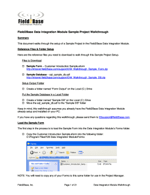 Form preview