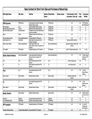 Base Contract for Short-Term Sale and Purchase of Natural Gas - naesb