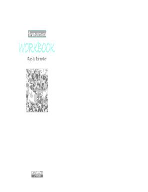 National Holidays Worksheet