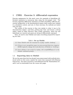 1 CSB2 Exercise 3: differential expression - cs tut