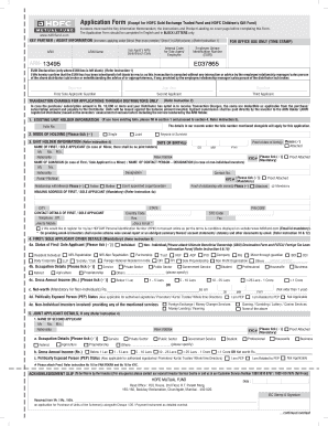 HDFC Mutual Fund Application Form