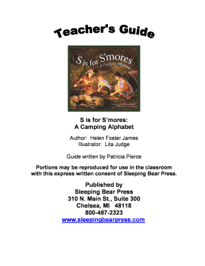 Camping Alphabet Activity Book