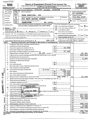 IRS Form 990 2007