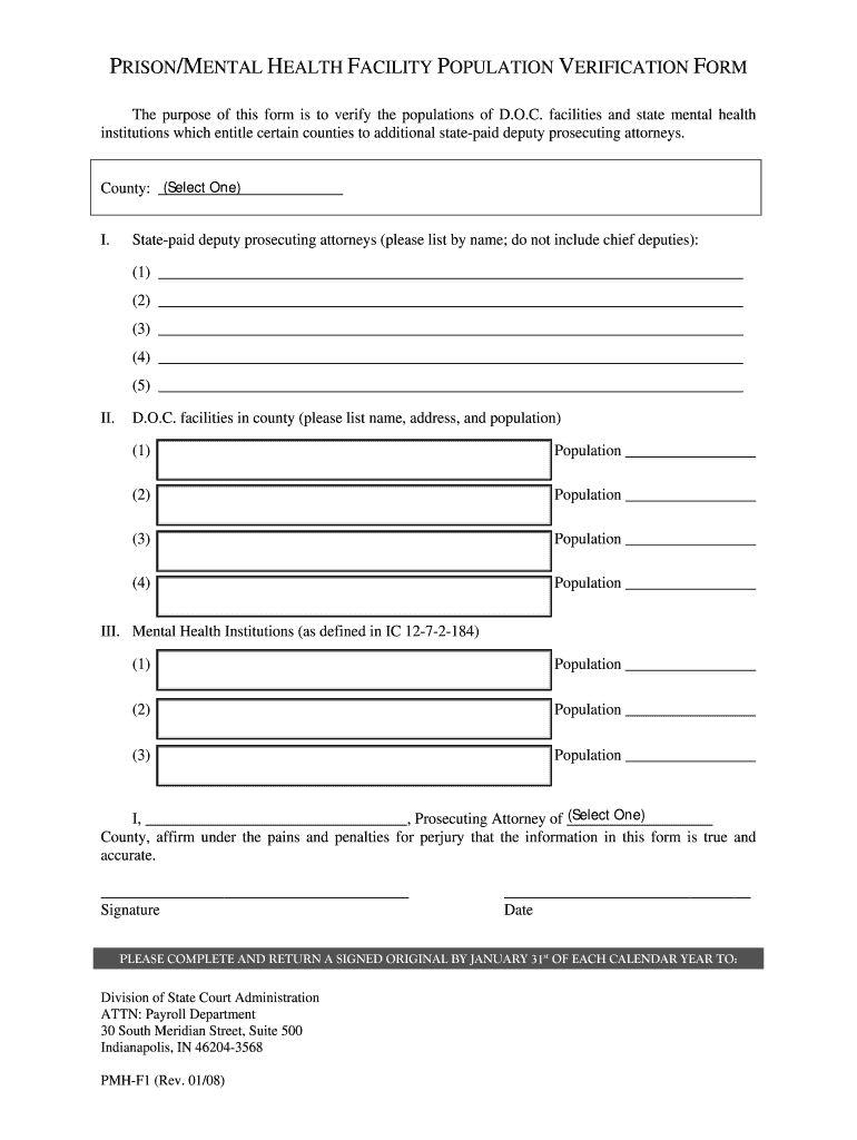 pmh f1 form Preview on Page 1