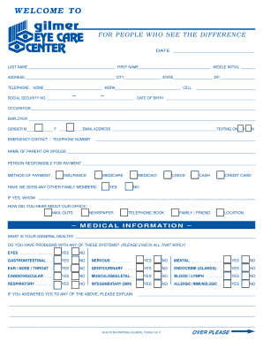 Patient Intake Form