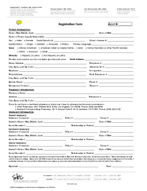 Patient Registration Form