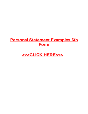 Personal Statement Examples 6th Form CLICK ... - WordPress.com