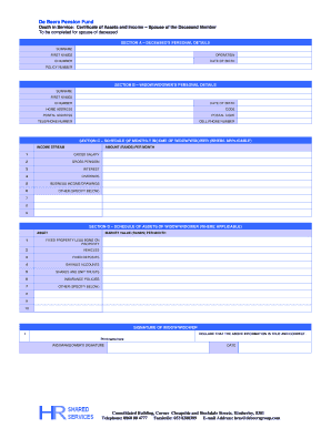 Sample of tax mapping - de beers eat