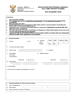 application form of dwa