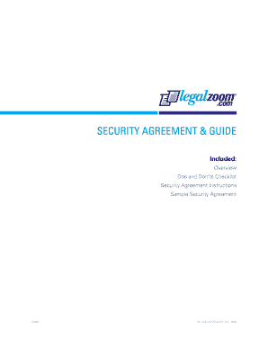 Security Agreement Template