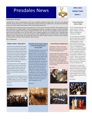 Presdales News - Presdales School