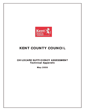 Kent County Council Childcare Sufficiency Assessment