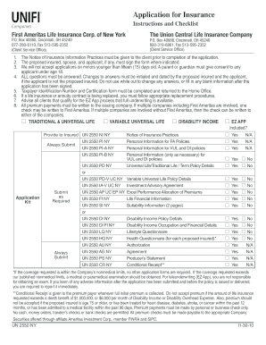 Application for Insurance