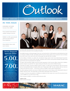 MARAC Investment Application Form