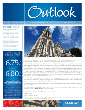 MARAC Investment Application Form