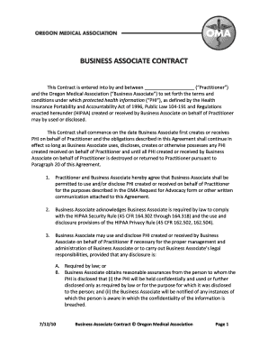 Business Associate Contract