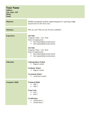Form preview