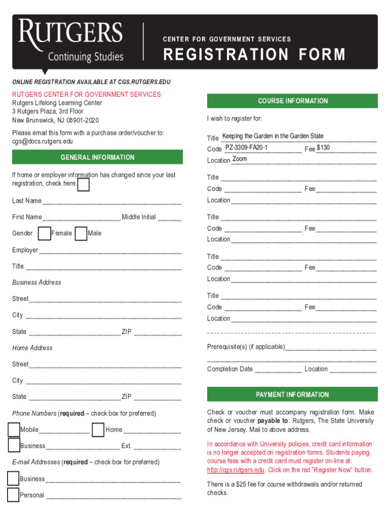 Form preview