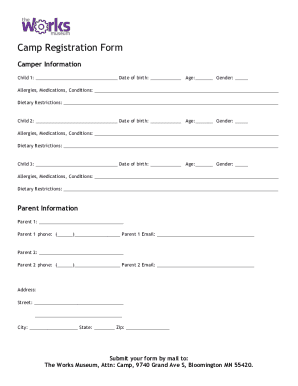 Summer 2020 Printable Camp Registration Form.docx