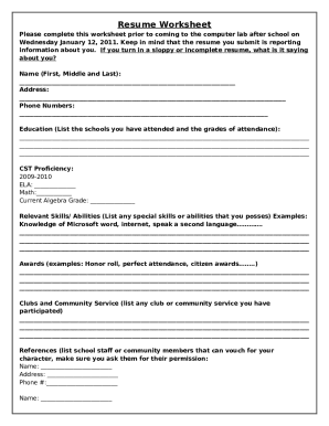 Form preview