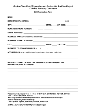 Form preview
