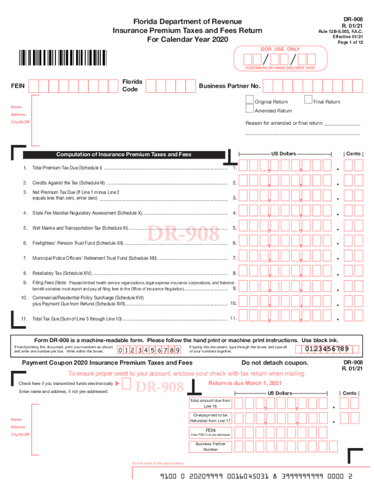 florida 908 insurance Preview on Page 1