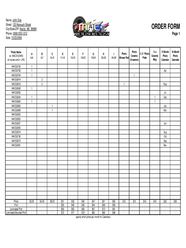 Form preview