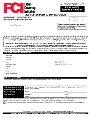 Form preview