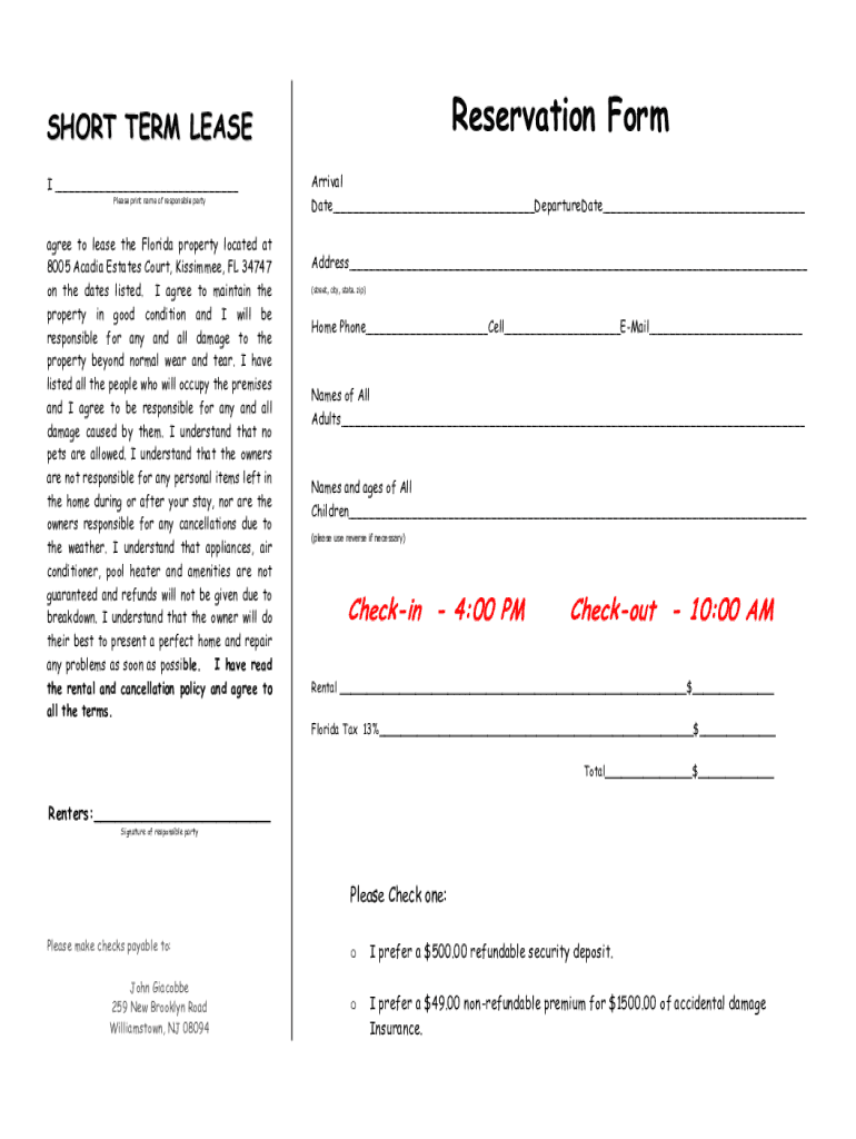 Form preview