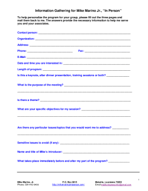 Form preview