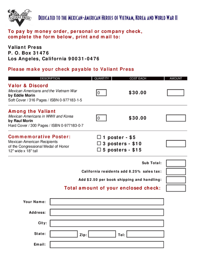 Fillable Online Money Order Deposit Form DID YOU Fax Email Print