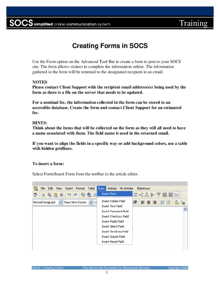 Form preview