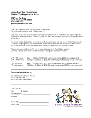 Form preview