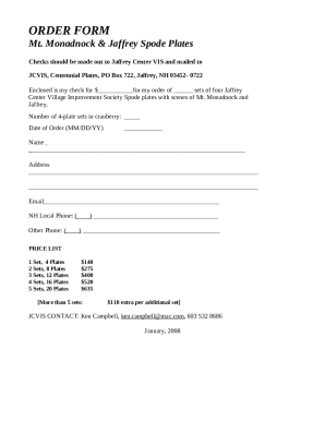 Form preview
