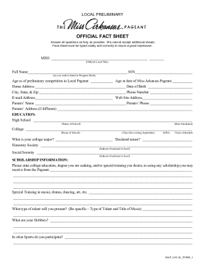 Form preview