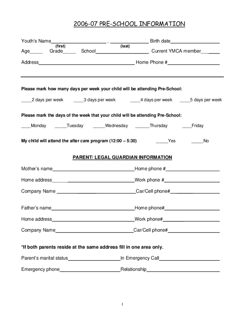 Form preview