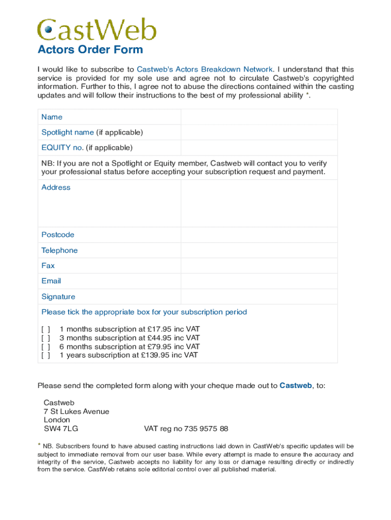 Form preview