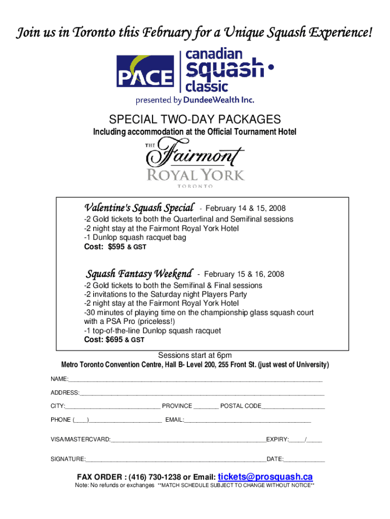 Fillable Online Top 10 Best Squash Court in Toronto, ON Last Updated