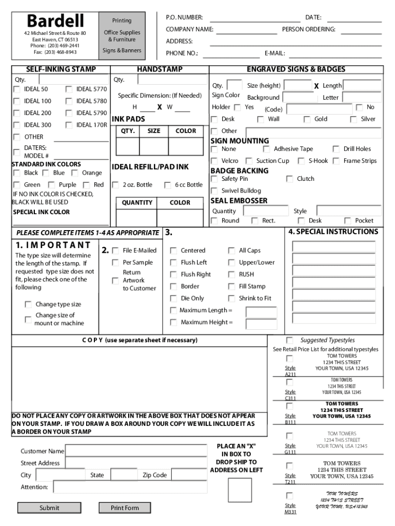 Form preview