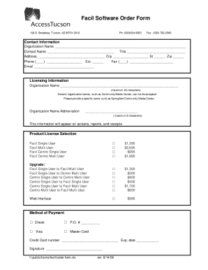 20 Best Simple Order Form Template Word images Order ...