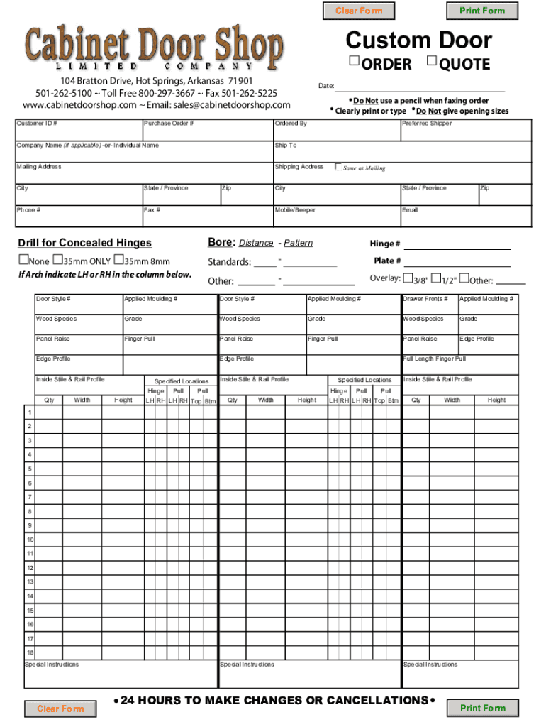 Form preview