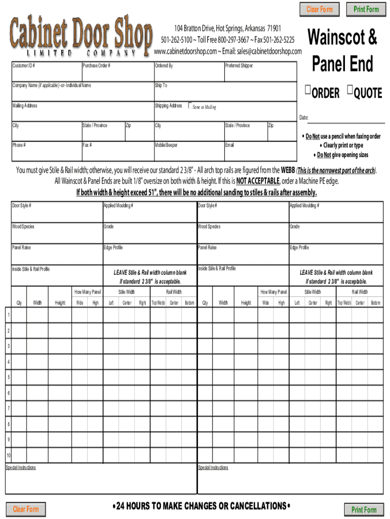 Form preview