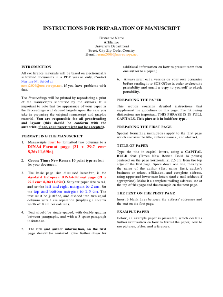 Form preview