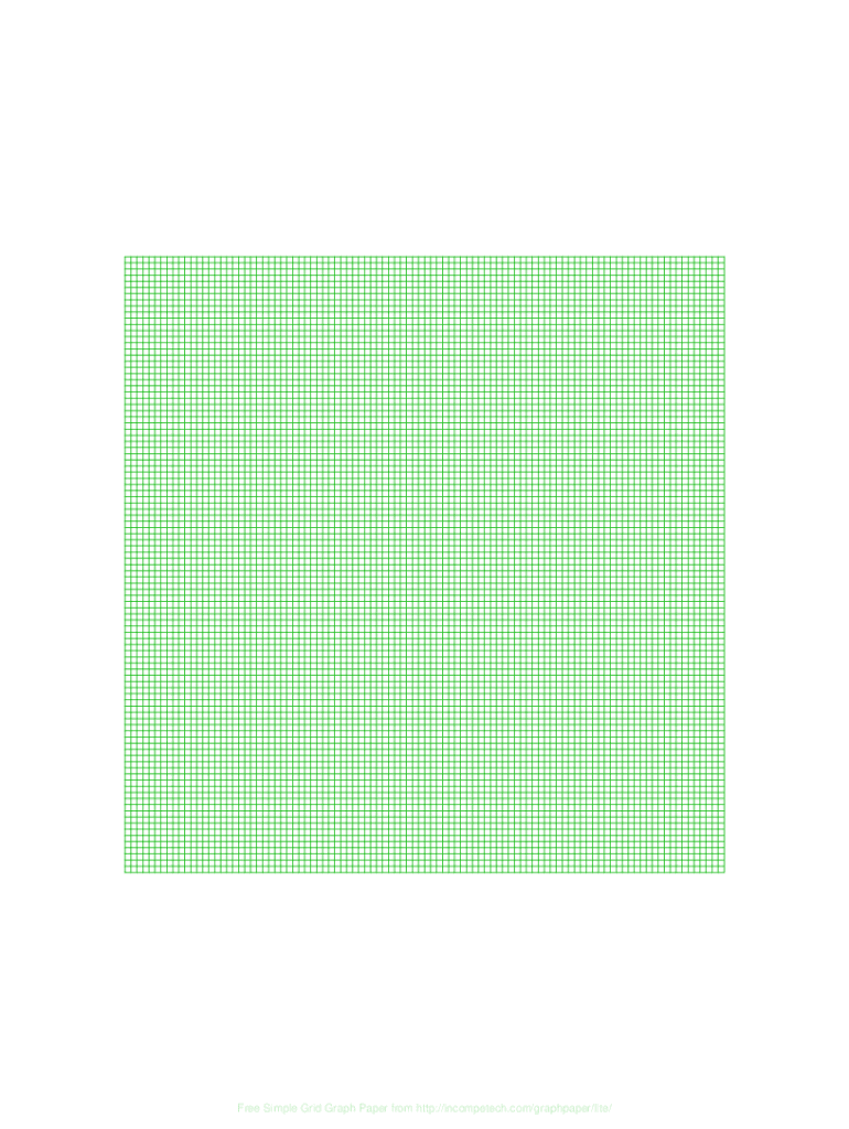 Fillable Online Free Online Graph Paper / Simple Grid