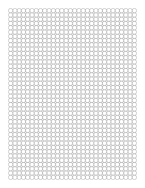 4 Octogons per Inch Graph Paper