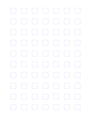 Half Inch Squares Graph Paper