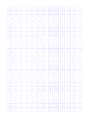 Stacked 1cm X Cell Graph Blue Paper