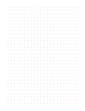 Inverted Connect the Dots Graph Paper