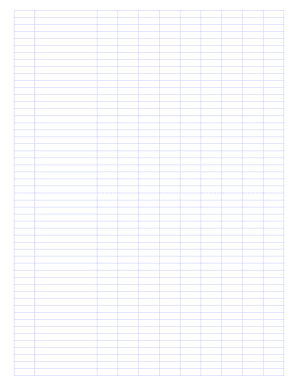 174 Graph Blue Paper